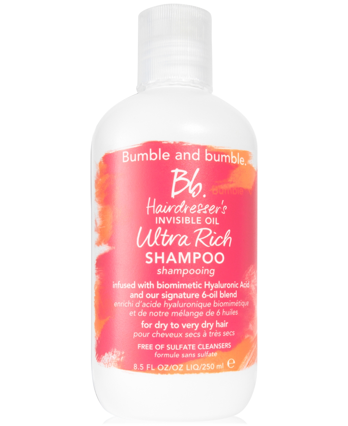 Bumble and Bumble Hairdresser's Invisible Oil Ultra Rich Shampoo, 8.5 oz.