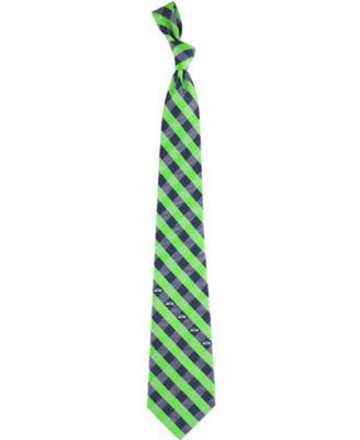 Eagles Wings - Seattle Seahawks Checked Tie