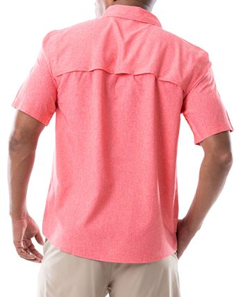 Guy Harvey Men's Cationic UPF Performance Short-Sleeve Core Fishing Shirt -  Macy's