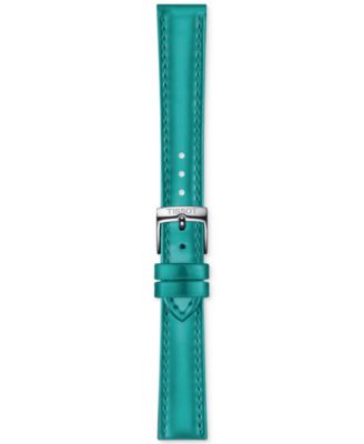 Women's Swiss Everytime Green Faux Leather Strap Watch 34mm