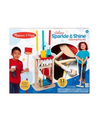 Deluxe Sparkle Shine Cleaning Play Set
