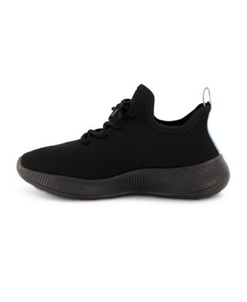 Dkny Big Girls & Boys Slip on Landon Stretchy Knit Sneakers - Black - Size 4M