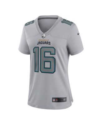 Women's Trevor Lawrence Gray Jacksonville Jaguars Atmosphere Fashion Game Jersey