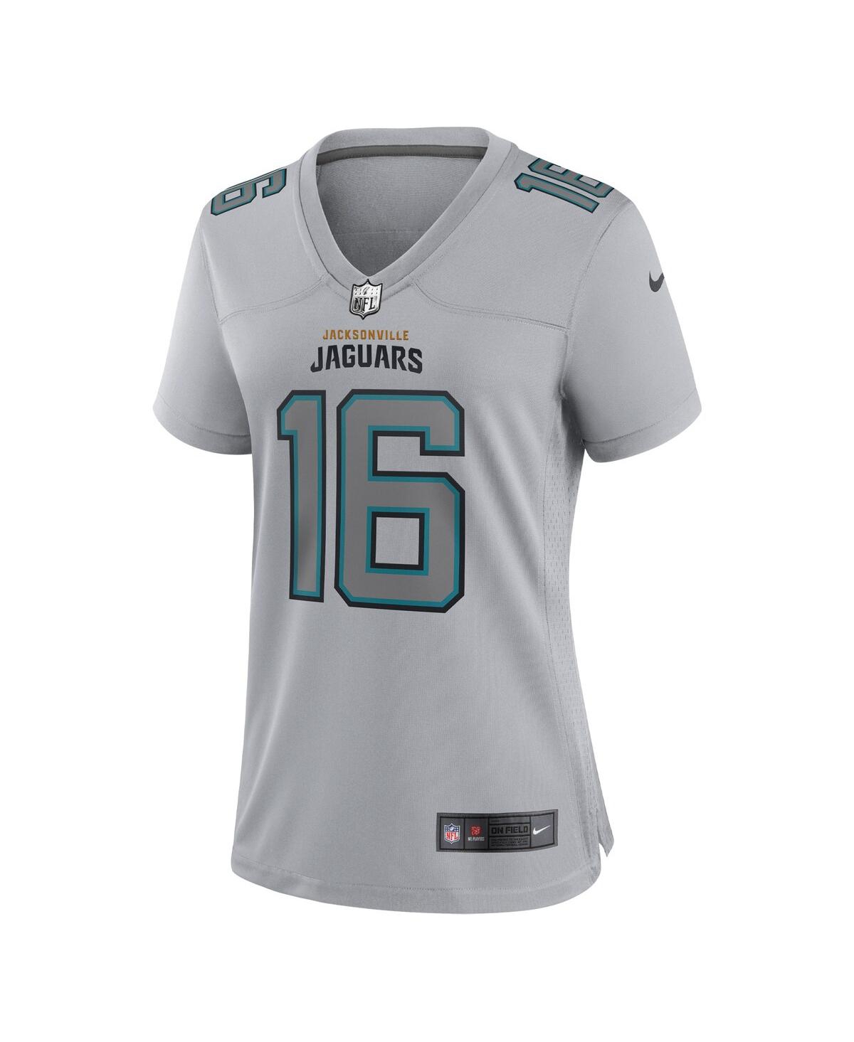 Women's Nike Trevor LawrenceJacksonville Jaguars Atmosphere Fashion Game Jersey - Gray