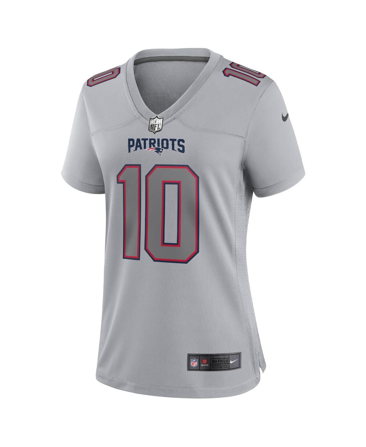 Women's Nike Mac JonesNew England Patriots Atmosphere Fashion Game Jersey - Gray