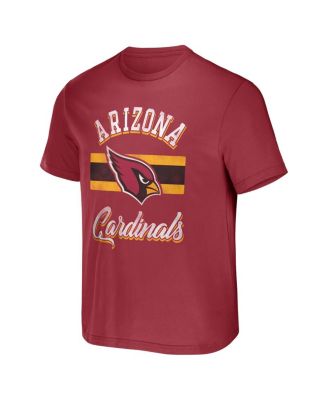 Men's NFL x Darius Rucker Collection by Cardinal Arizona Cardinals Stripe T-shirt