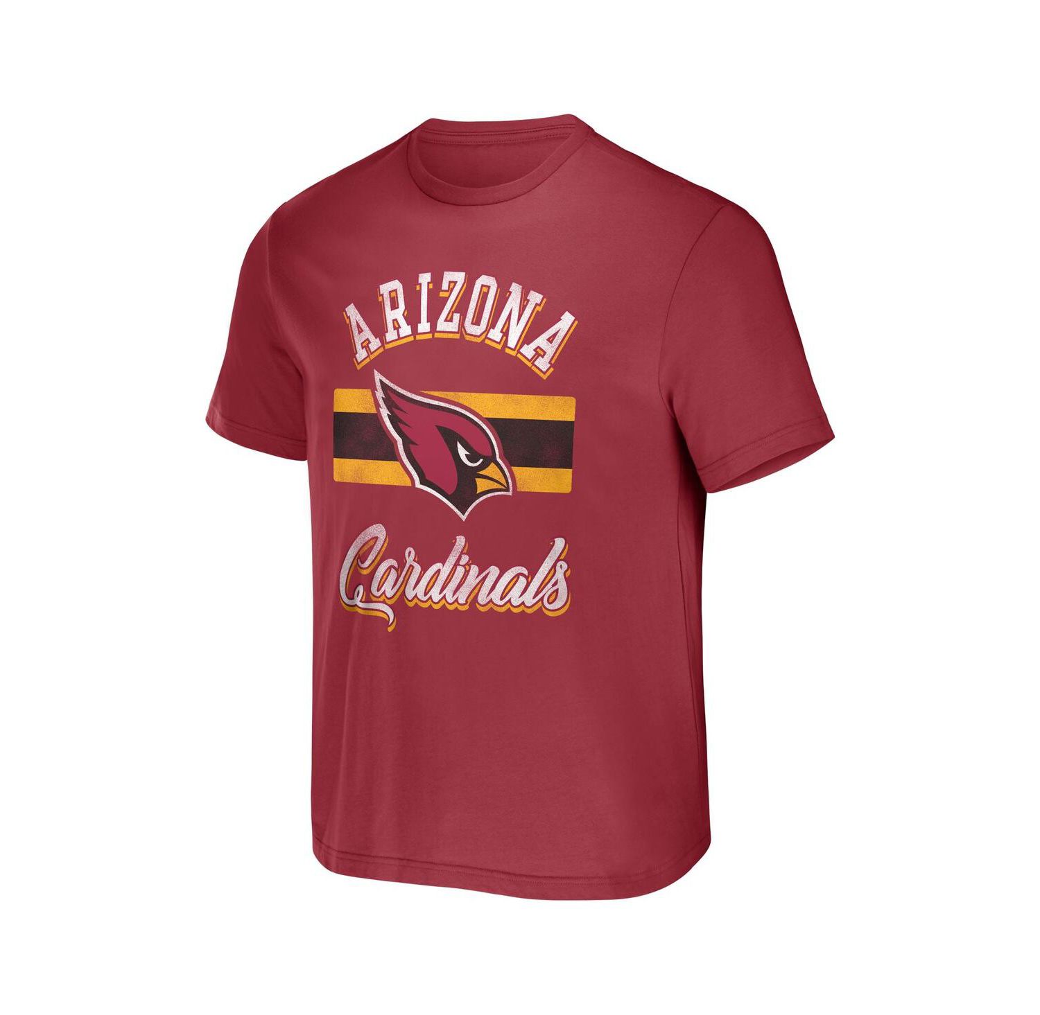 Men's NFL x Darius Rucker Collection by Cardinal Arizona Cardinals Stripe T-shirt