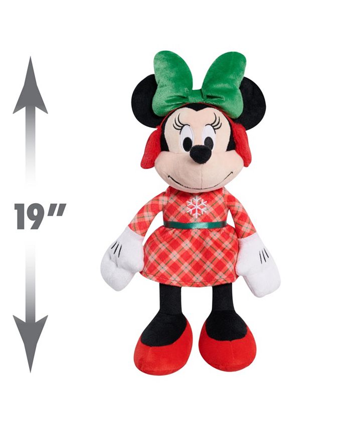 Disney Holiday Minnie Mouse Large Plush, 19" Macy's