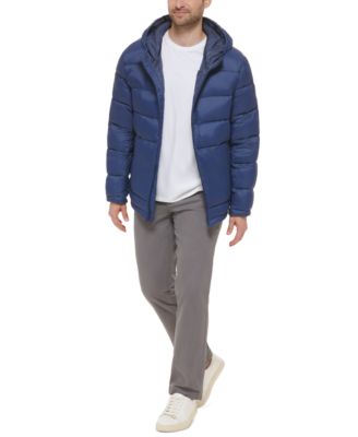 Men's Lightweight Hooded Puffer Jacket