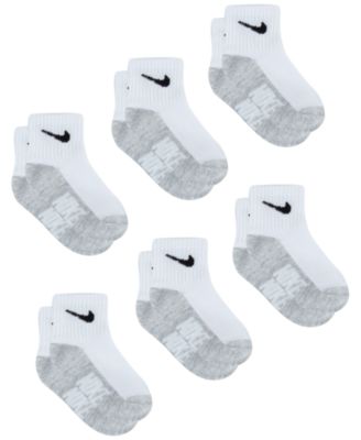 Baby and Toddler Boys or Girls 6-Pack Multi Logo Socks