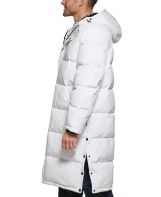 Men's Quilted Extra Long Parka Jacket