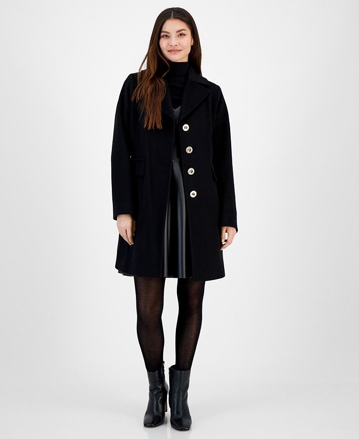 Michael Kors Women's Single-Breasted Walker Coat, Created for Macy's &  Reviews - Coats & Jackets - Women - Macy's