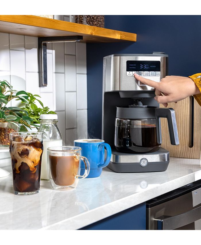 GE Appliances Glass Carafe Programmable Drip Coffee Maker Macy's