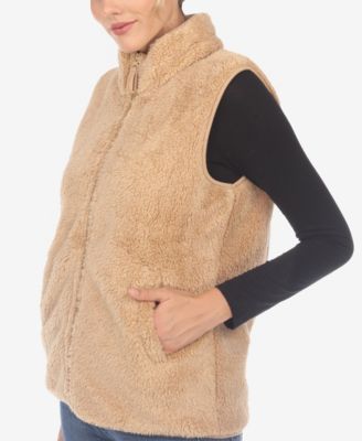 Women's Zip Up Sherpa Vest