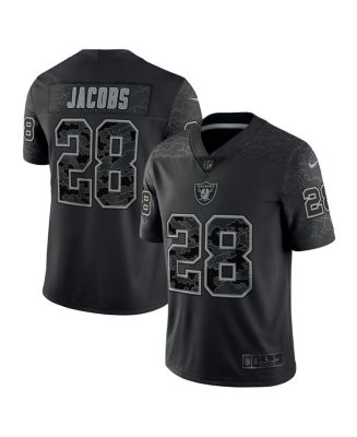 Men's Nike Josh Jacobs Black Las Vegas Raiders Reflective Limited