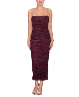 Rachel Roy Elin outlets Floral Twist Midi Dress