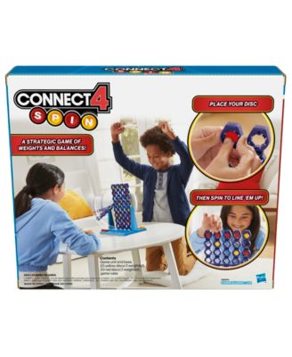 Hasbro Gaming Connect 4 Spin, Features Spinning Connect 4 Grid, 2 Player Board Game