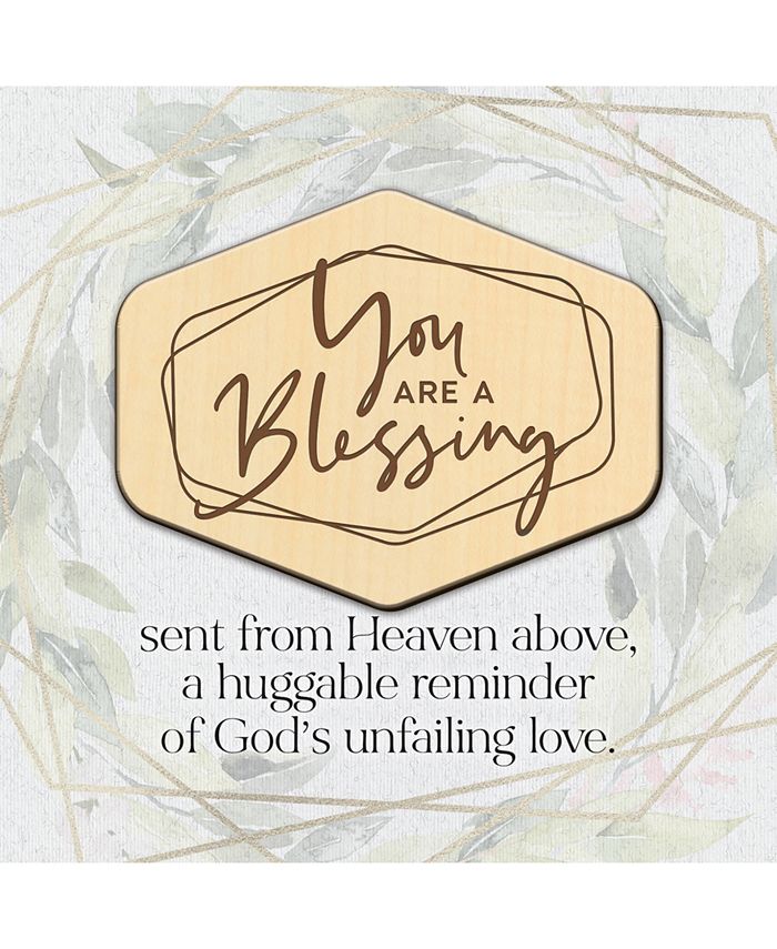 Dexsa Placca In Legno Di Recupero "You Are A Blessing" – Con Cavalletto, 15x23 Cm