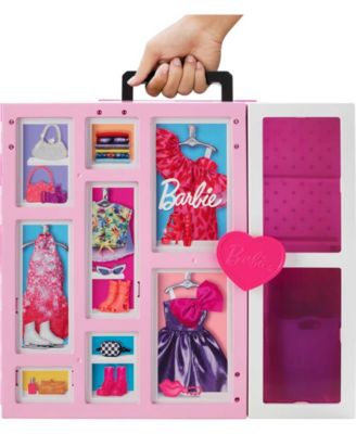 Barbie Dream Closet Doll And Playset - Macy's