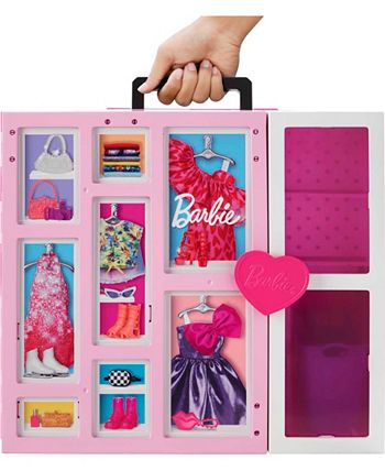 vejledning undertøj Villig Barbie Dream Closet Doll and Playset - Macy's
