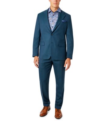 Tallia - Men's Classic-Fit Wool Suit