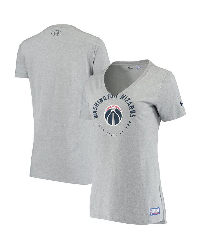 Under Armour Women's Heathered Gray Washington Wizards Combine