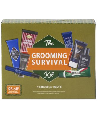 Created For Macy's - 8-Pc. Men's Grooming Survival Set, Created for Macy's