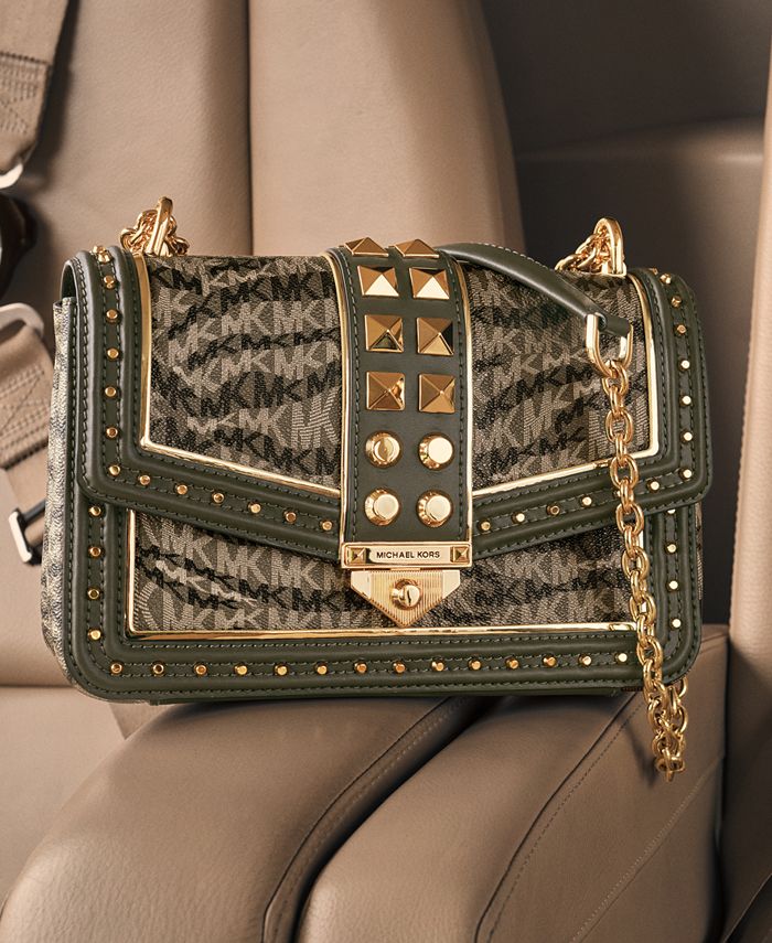 Michael Kors Signature Soho Frameout Chain Shoulder Bag & Reviews - Handbags  & Accessories - Macy's