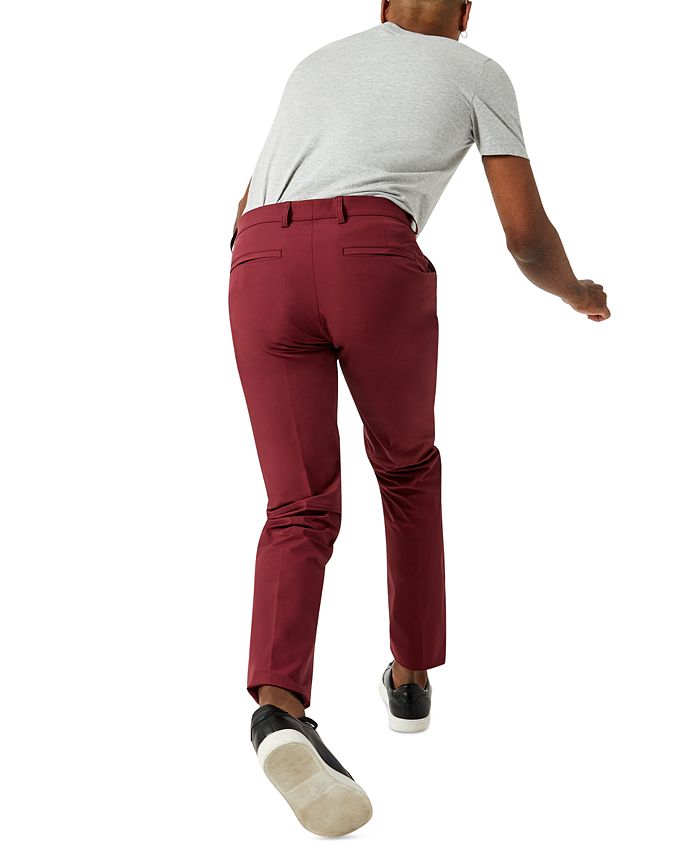 Calvin Klein Men's Slim Fit Tech Solid Performance Dress Pants