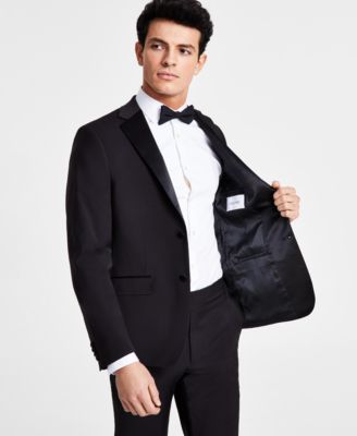 Men's Skinny-Fit Wool Tuxedo Jacket - CLOSE OUT!