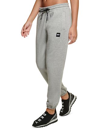 Dkny sport sparkle 2025 logo fleece joggers