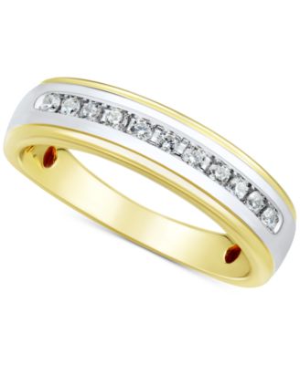 Grown With Love Mens Lab Grown Diamond Band 14 ct tw in 10k Gold - Yellow Gold 1424$