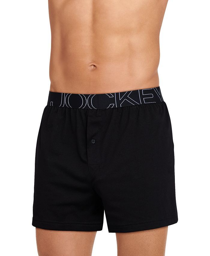 Cueca Masculina Jockey ActiveBlend - Pacote 4 Unidades 18cm
