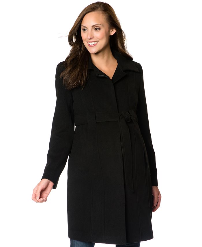 Motherhood Maternity ALine Walker Coat Macy's