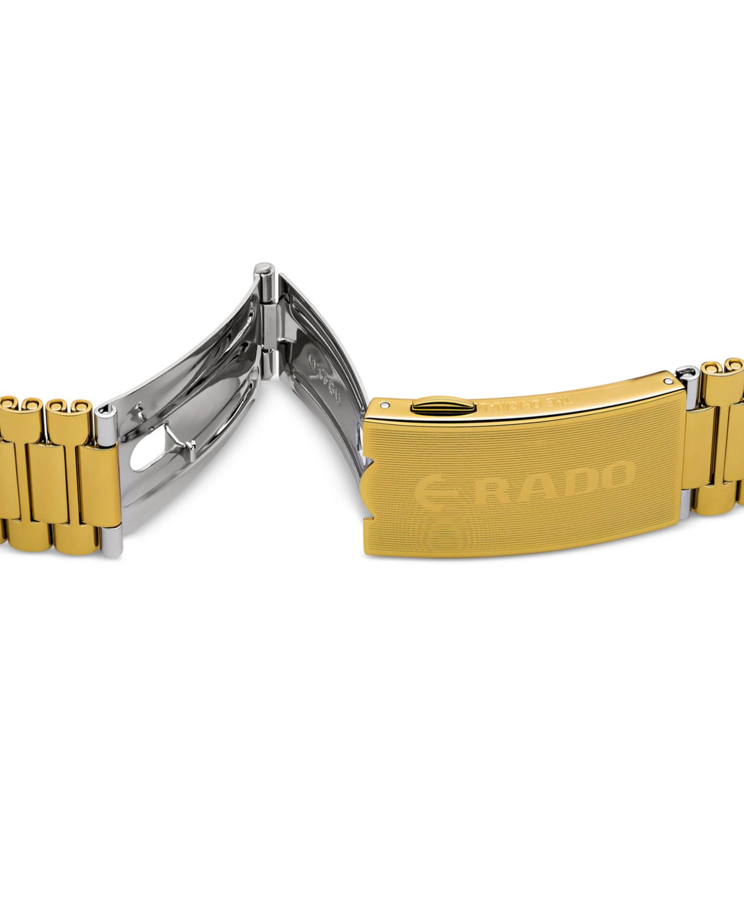 Men's Swiss Automatic Original Gold-Tone Stainless Steel Bracelet Watch 35mm