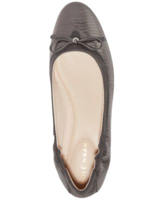 Escarpins Plats Cole Haan Karmen - Taille 8.5 - Imprimé Serpent - Occasion Excellent état