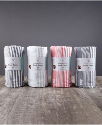 100% Organic Cotton, Sand Resistant, Sunset Beach Towel, 36" x 70"