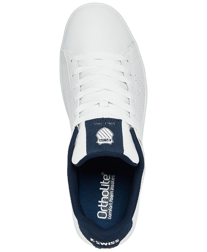 K-Swiss Men's Court Casper Casual Sneakers from Finish Line - Macy's