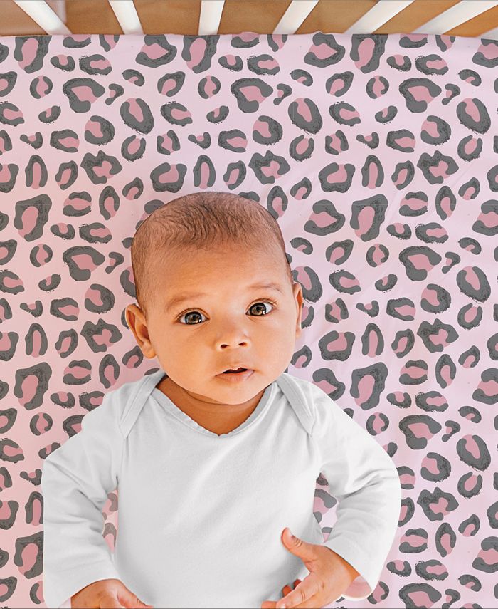 The Peanutshell Leopard Crib Bedding Set, 3 Piece Macy's