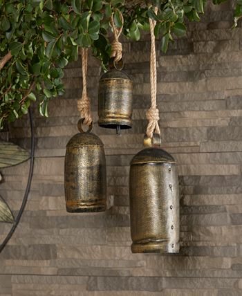 Deco Metal Tibetan Inspired Meditation Decorative Cow Bell With Jute Hanging Rope Size 8 5 3 H Gold 05c8ada1 09f8 4138 Aaae 5b72584addfa.6018e7f1d02e26b7977945a68c1be90f