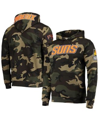 Men's Camo Phoenix Suns Team Pullover Hoodie