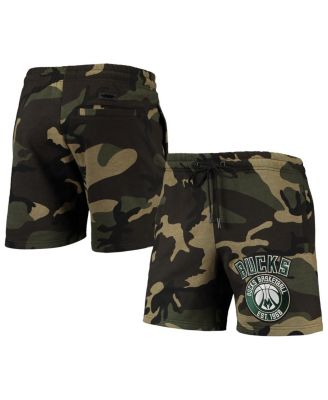 Men's Camo Milwaukee Bucks Team Shorts