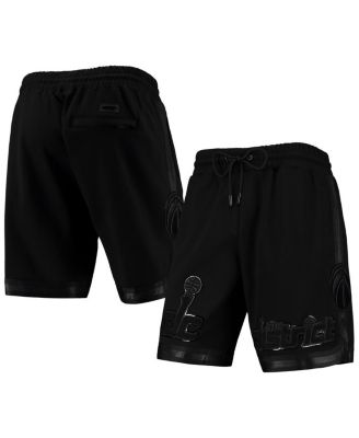Men's Washington Wizards Triple Black Gloss Shorts