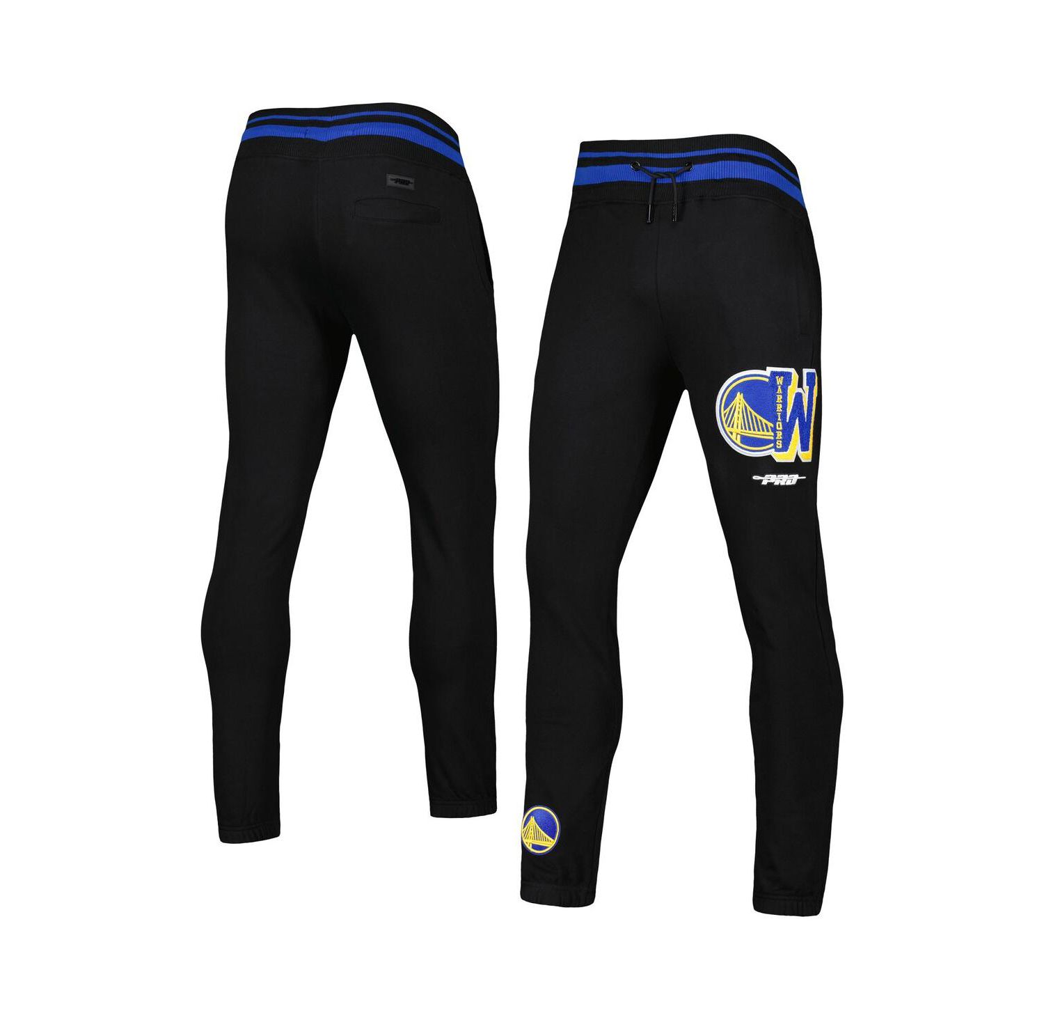 Men's Black Golden State Warriors Mash Up Capsule Sweatpants
