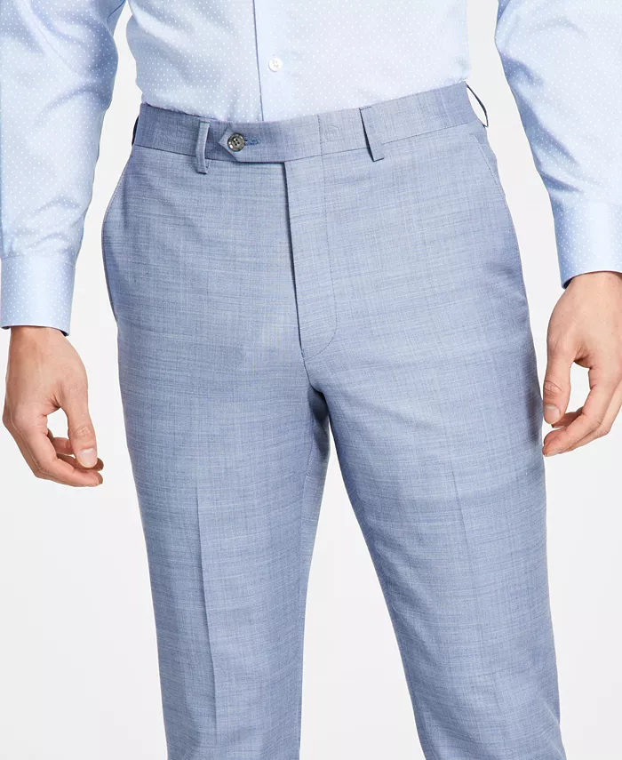 Men's Extra Slim Wool Blend Suit Pants - thumbnail 4