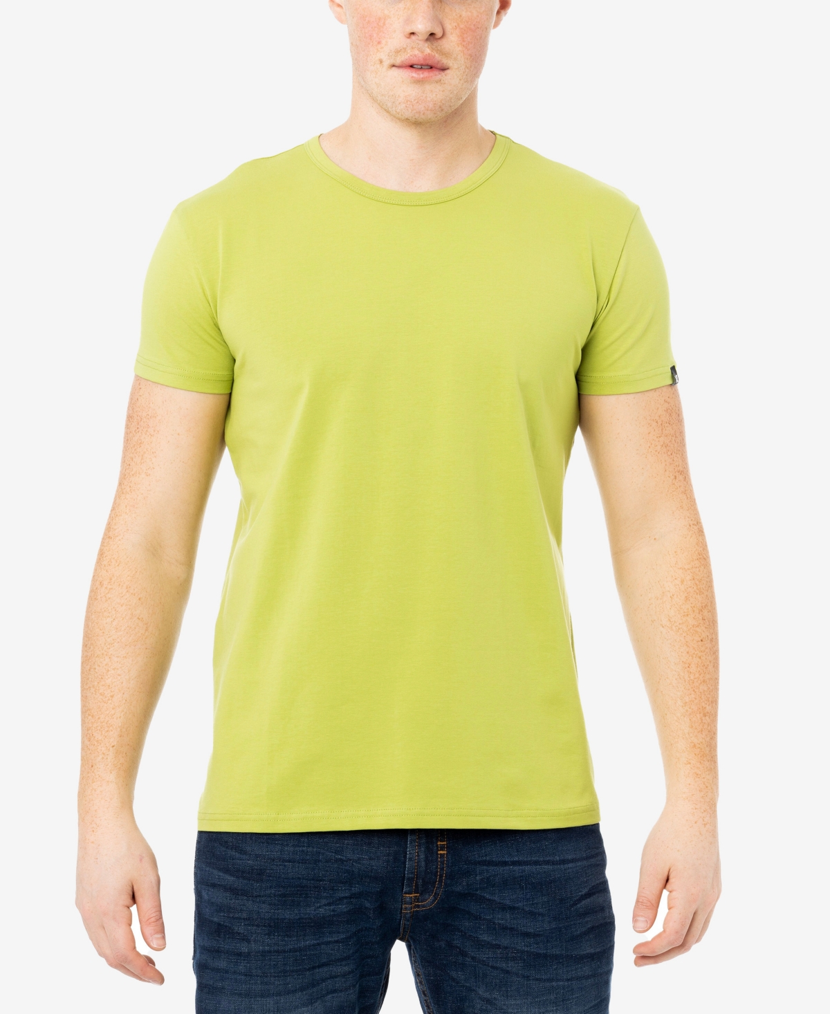 Men's Basic Crew Neck Short Sleeve T-shirt - White