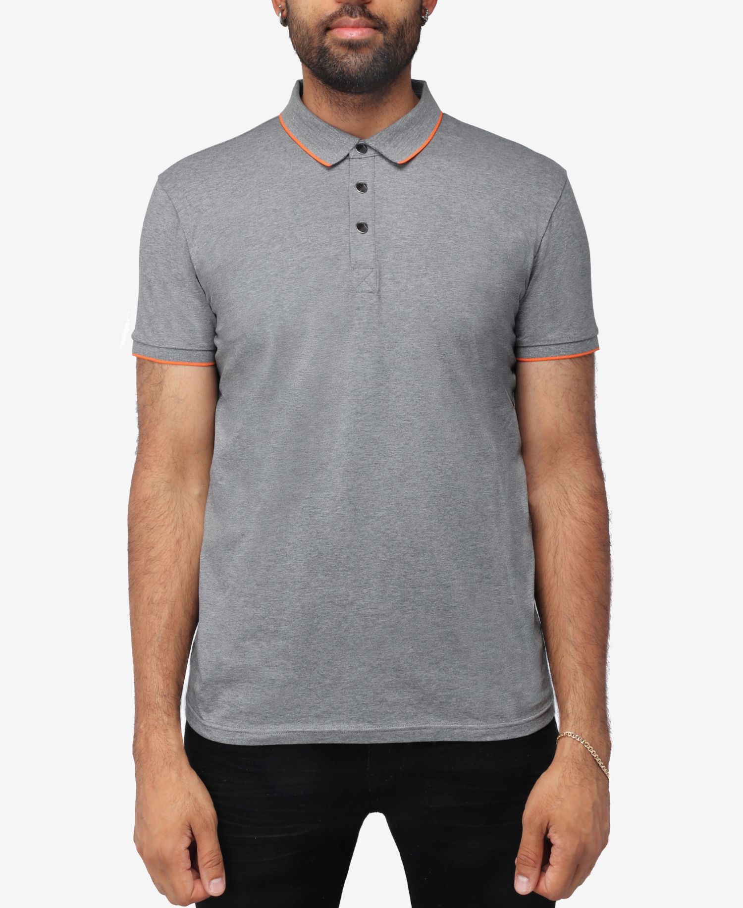 Men's XRAY Short Sleeve Snap-Placket Polo