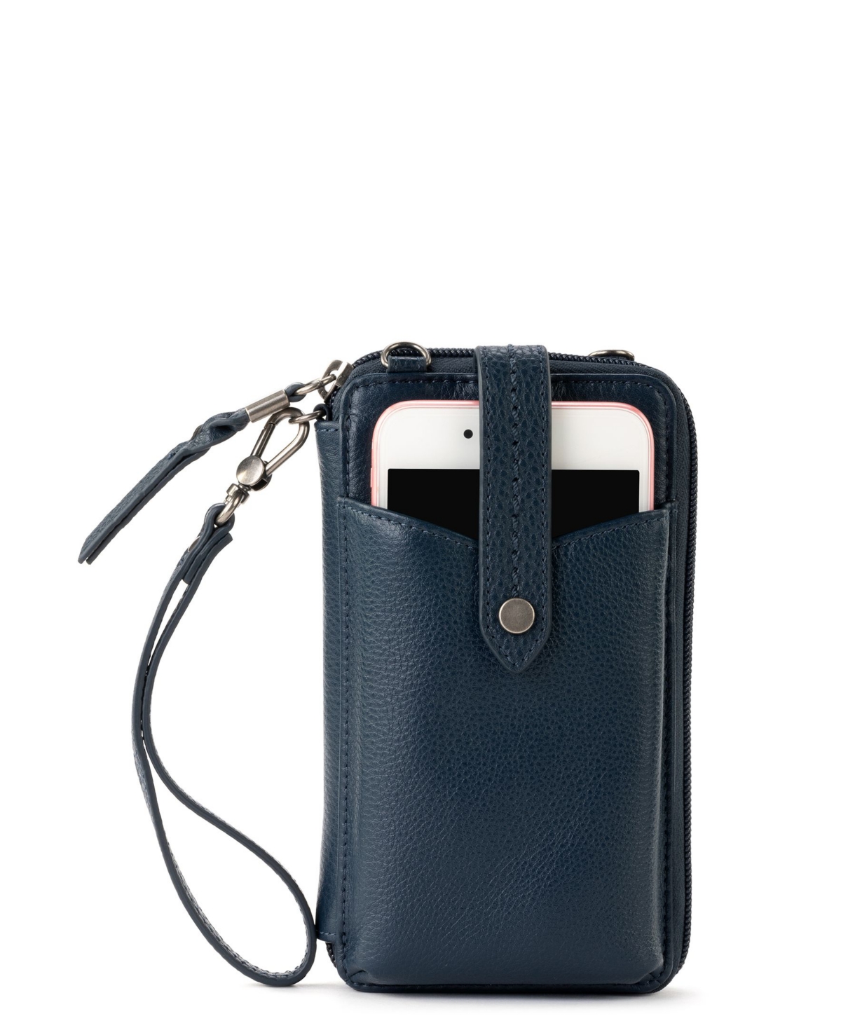 Women's Silverlake Smartphone Crossbody Handbag - Black Snake Block