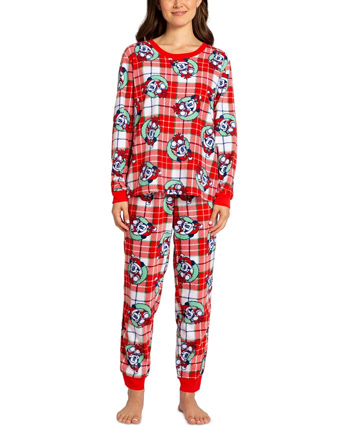 Briefly Stated Women's Mickey Mouse Matching Family Pajamas Set - Macy's