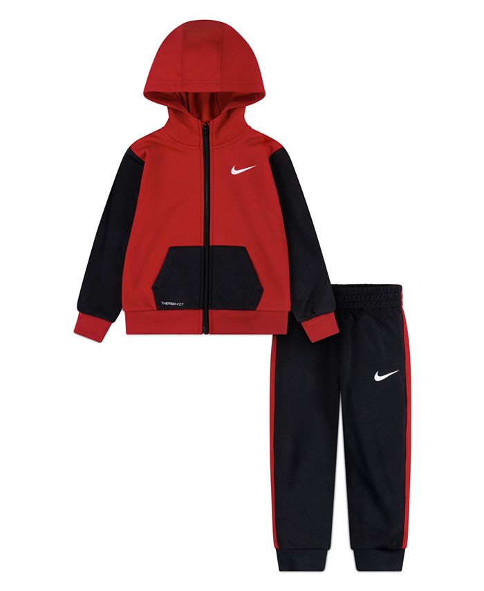 Nike Therma-FIT Fleece Zip Hoodie & Sweatpants Set